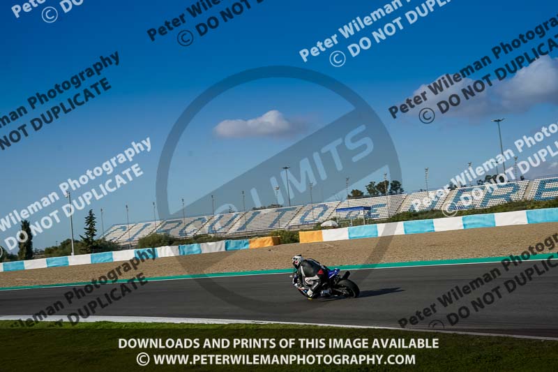 25 to 27th november 2017;Jerez;event digital images;motorbikes;no limits;peter wileman photography;trackday;trackday digital images